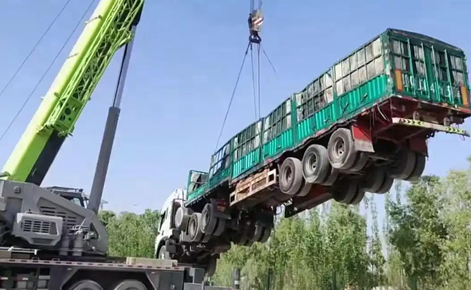 义乌道路脱困救援案例